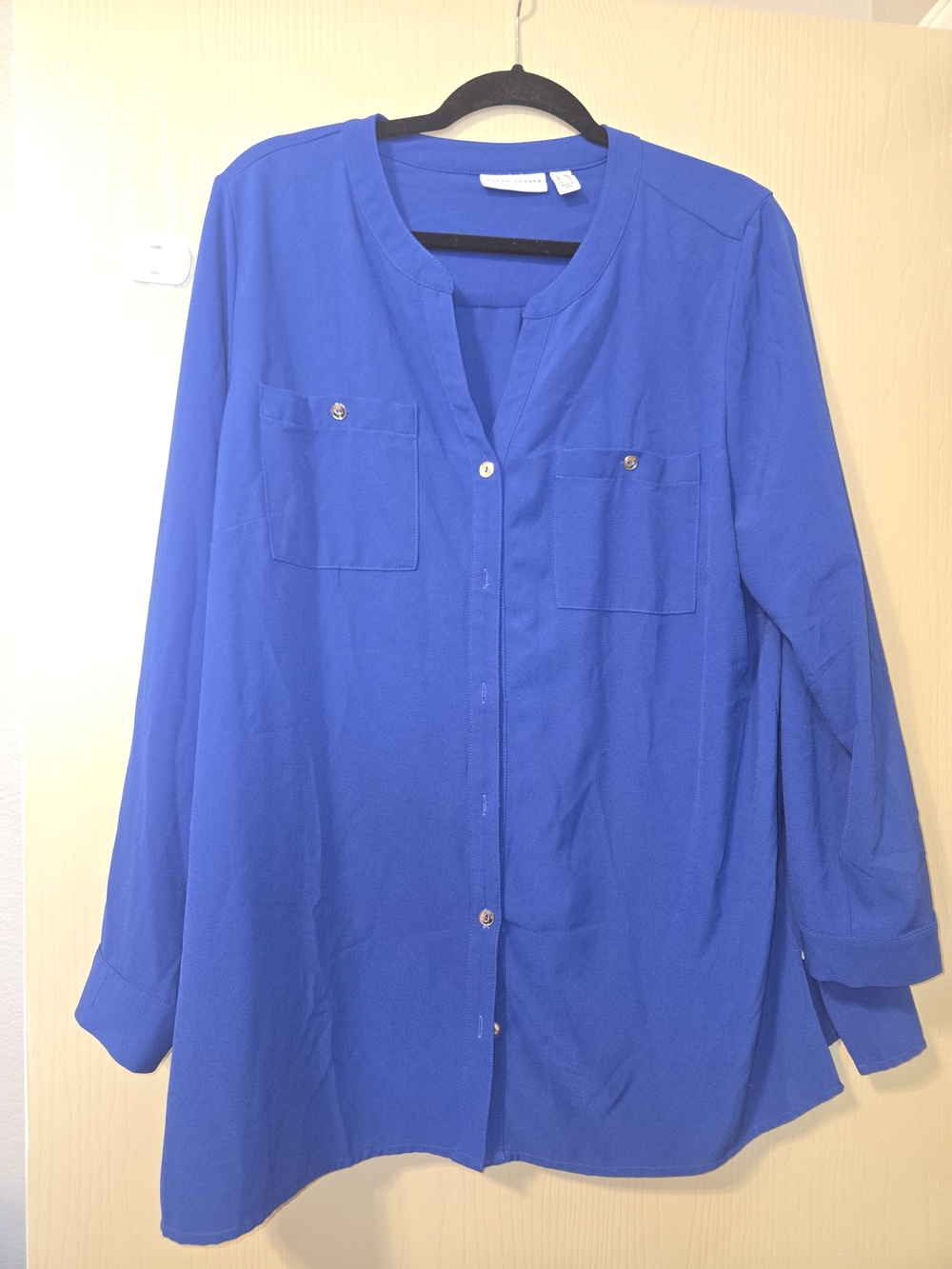 Susan Graver Royal Blue Women’s Top